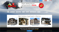 Desktop Screenshot of bormio-appartamenti.it